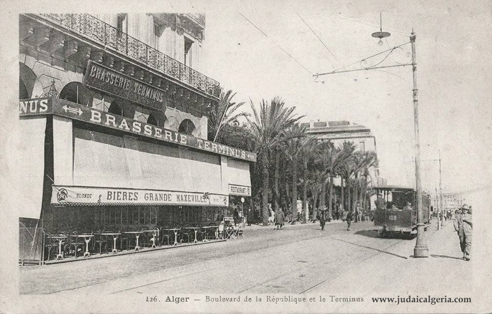 Alger boulevard de la republique brasserie le terminus 1