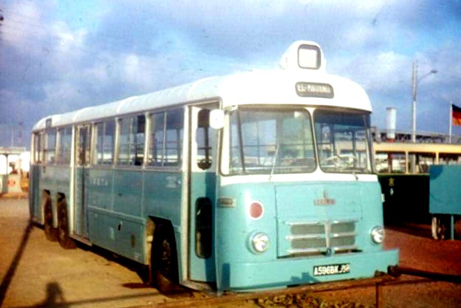 Autobus rsta foire d alger 1966