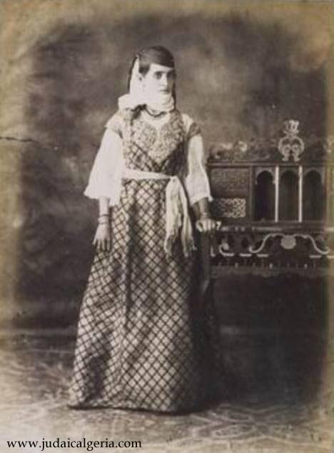 Femme juive d alger 1885