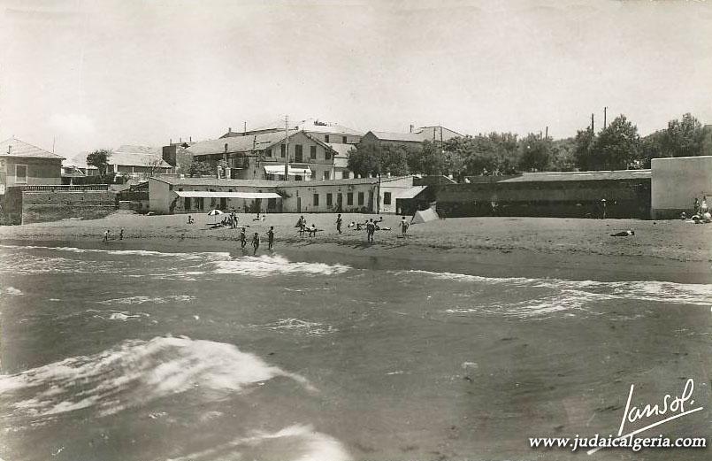 Fort de l eau la plage en 1958