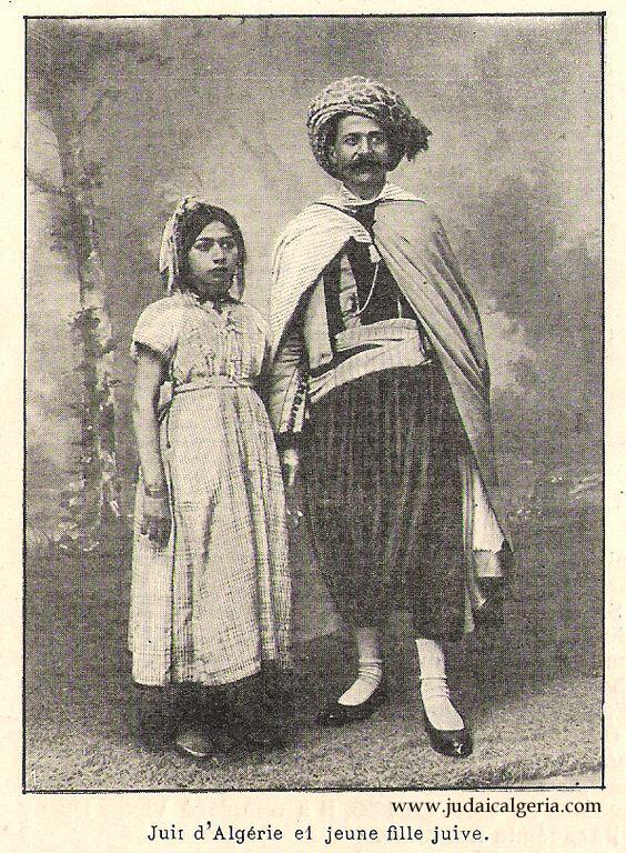 Juif d algerie et jeune fille juive