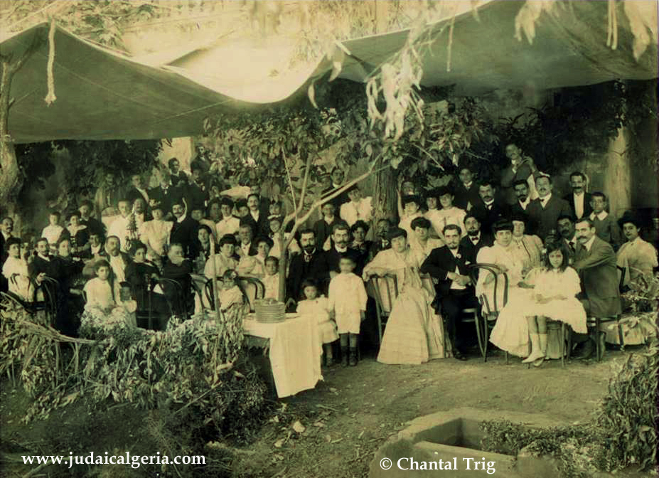 Mariage juif a blida 1904 photo chantal trig