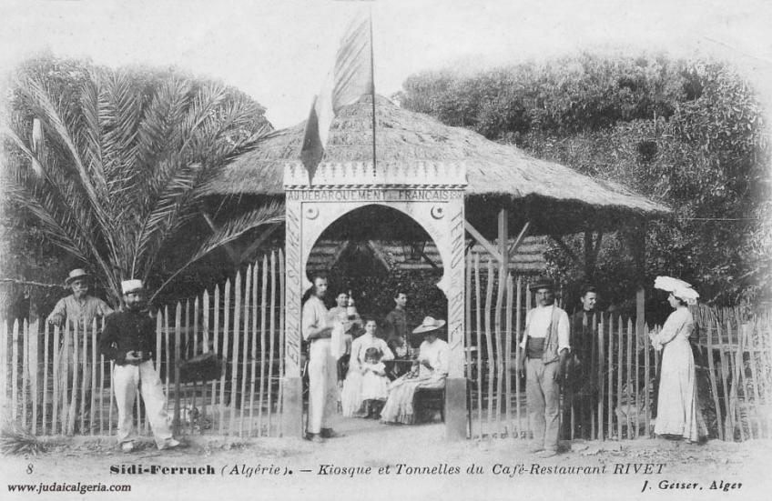 Sidi ferruch cafe au debarquement des francais