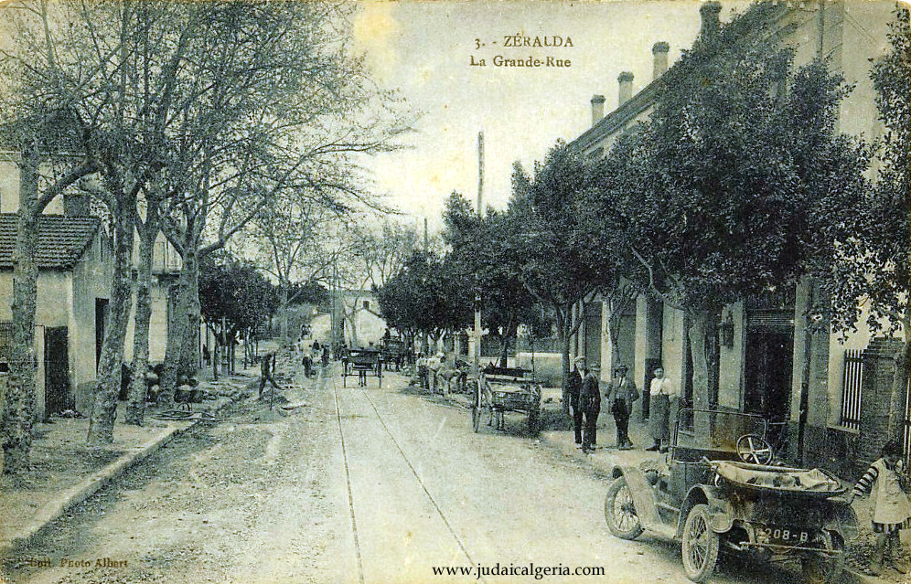 Zeralda grande rue photo ancienne