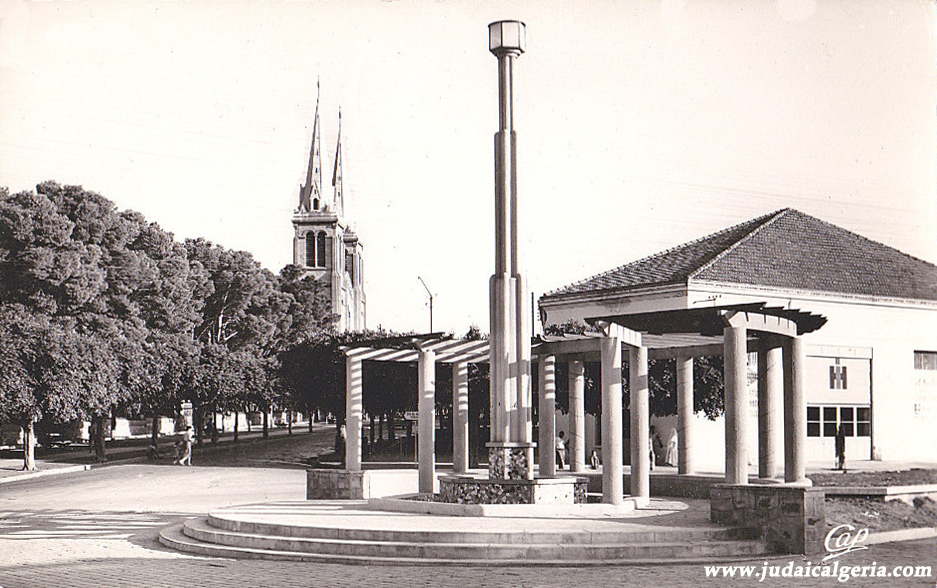 Ain temouchent esplanade de la gare