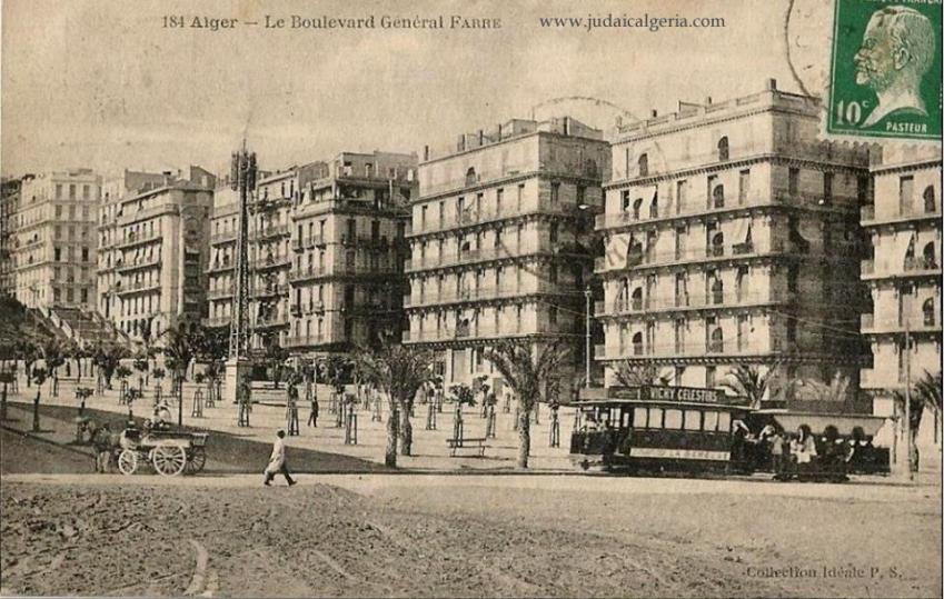 Alger bab el oued bd general farre 1920