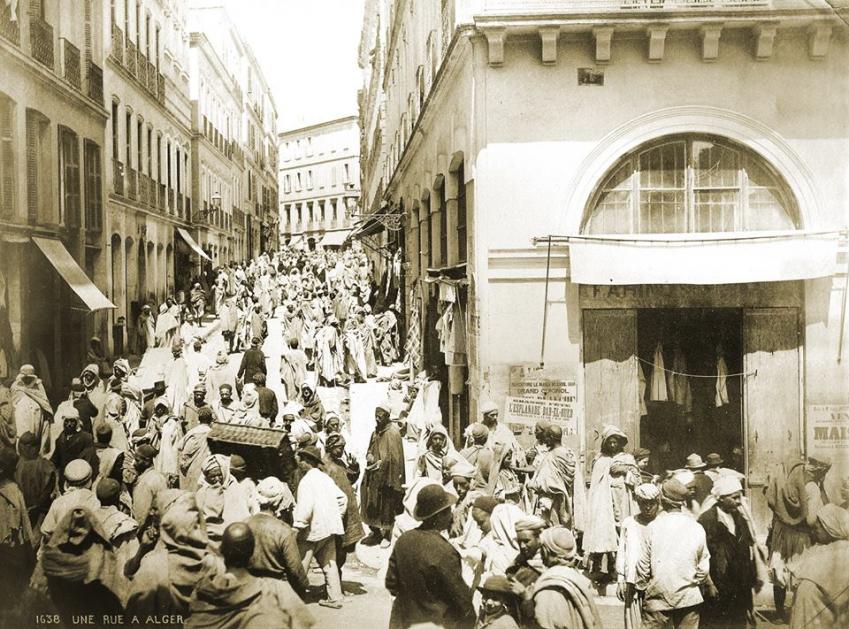 Alger bab el oued rue randon 1900 autre vue