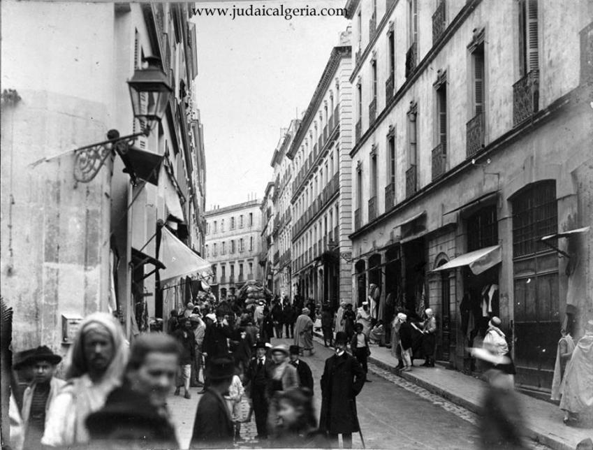 Alger bab el oued rue randon 1900