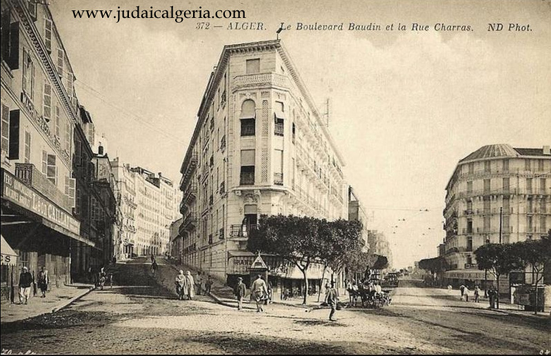 Alger bd baudin et rue charras