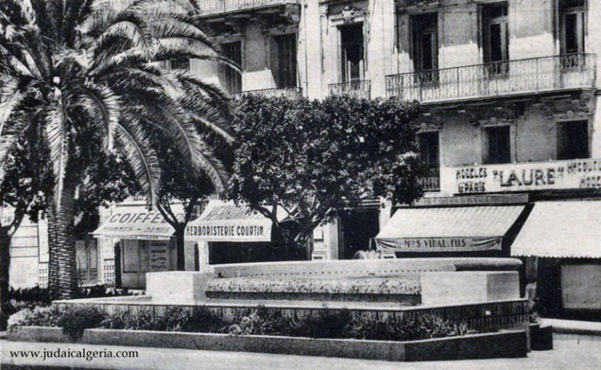 Alger la fontaine lumineuse