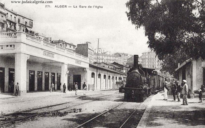 Alger la gare de l agha