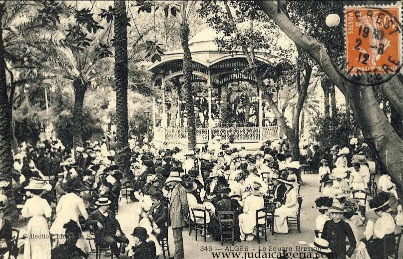 Alger le kiosque a musique du square bresson