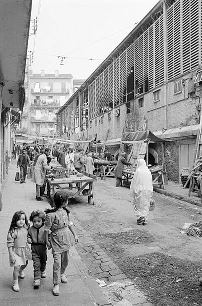 Alger le marche de bab el oued 1962