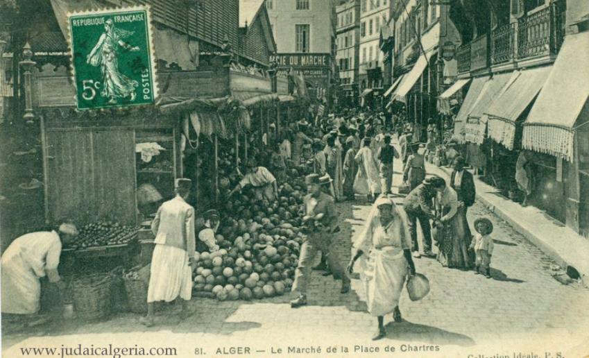 Alger le marche de la place de chartres 2