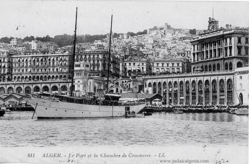 Alger le port et la chambre de commerce