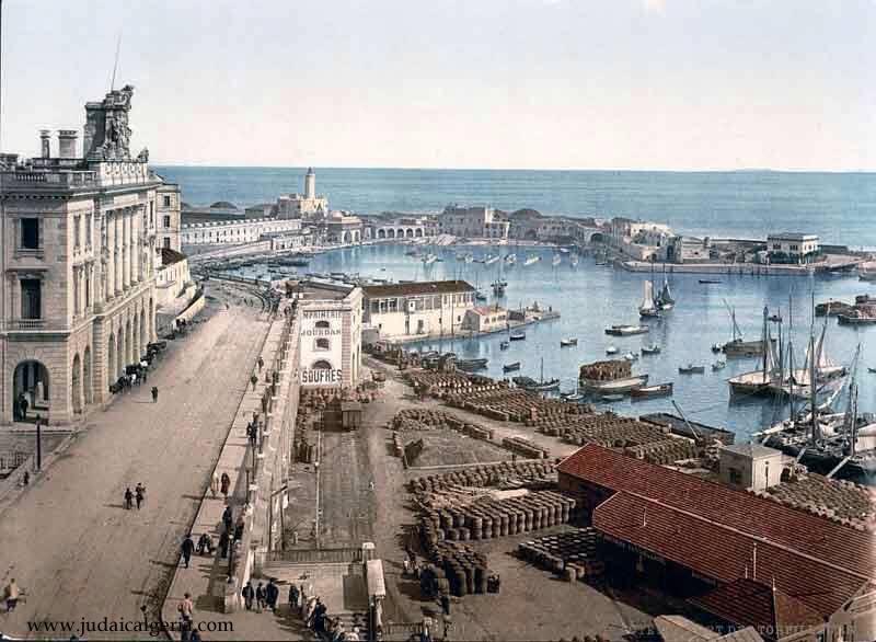 Alger le port et les docks