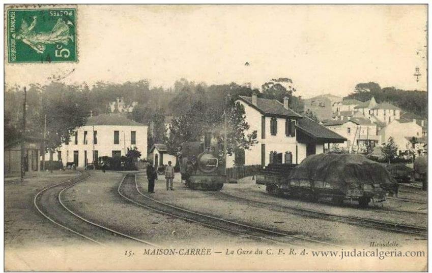 Alger maiosn carree la gare du cfra