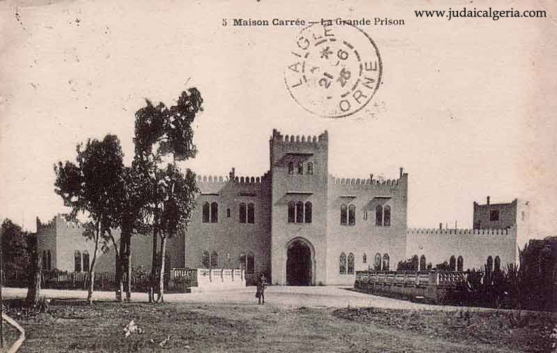 Alger maison carree la grande prison