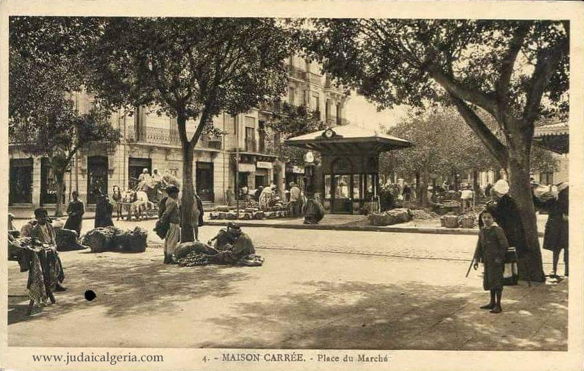 Alger maison carree place du marche