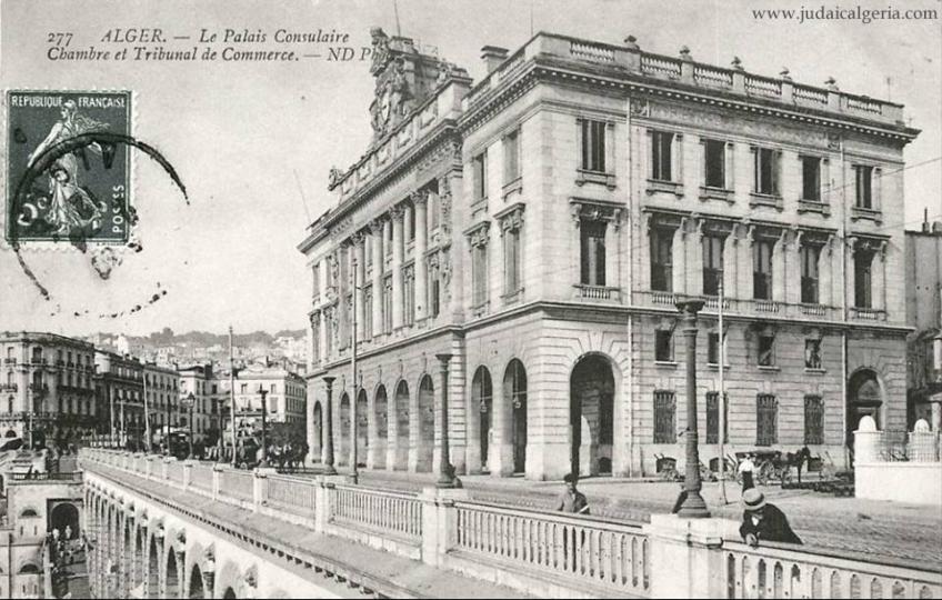 Alger palais consulaire et tribunal de commerce