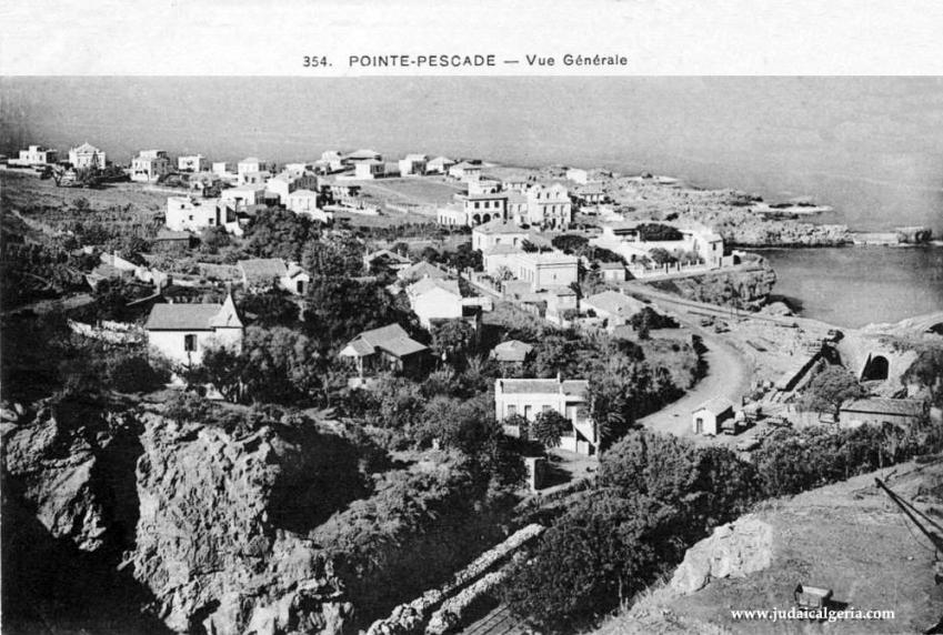 Alger pointe pescade vue generale