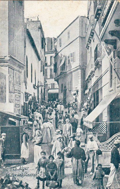 Alger rue de la casbah