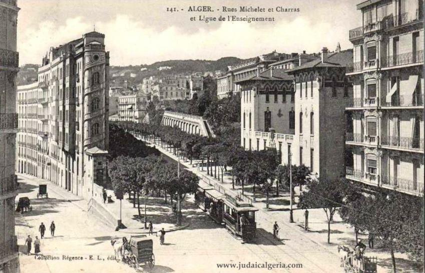 Alger rue michelet angle rue charras
