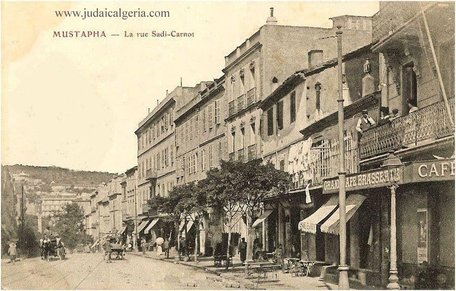 Alger rue sadi carnot 1903