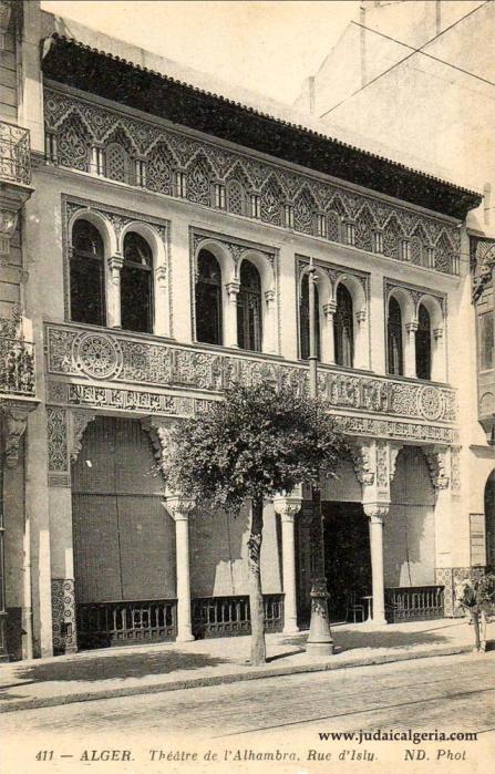 Alger theatre de l alhambra rue d isly