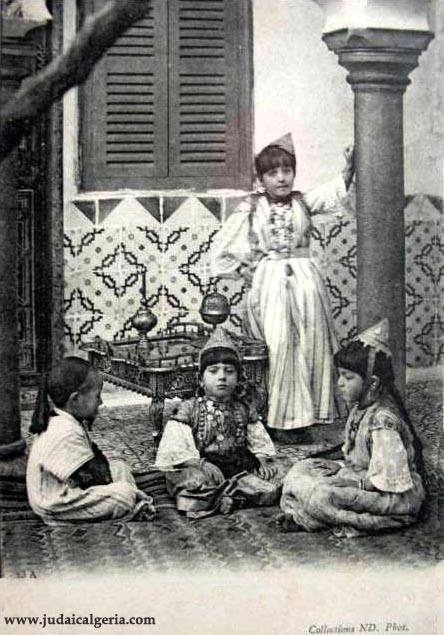 Algerie enfants juifs