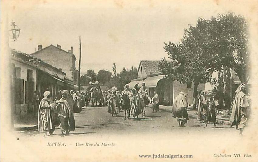 Batna une rue du marche