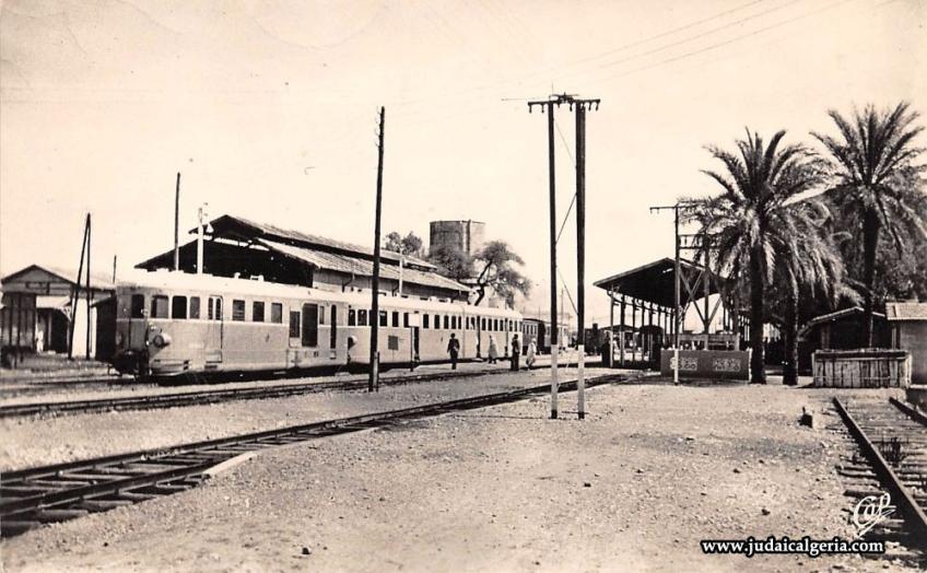 Biskra train en gare