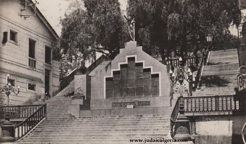 Bougie le monument aux morts