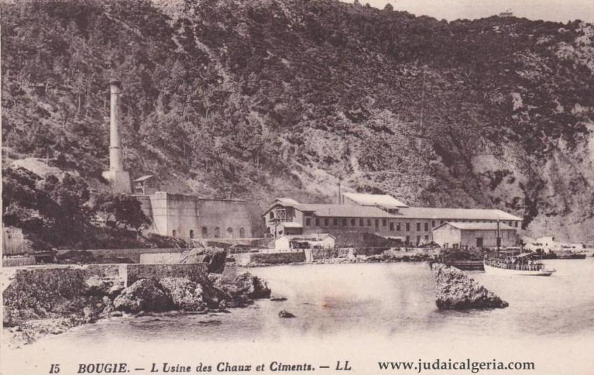 Bougie usine des chaux et ciments