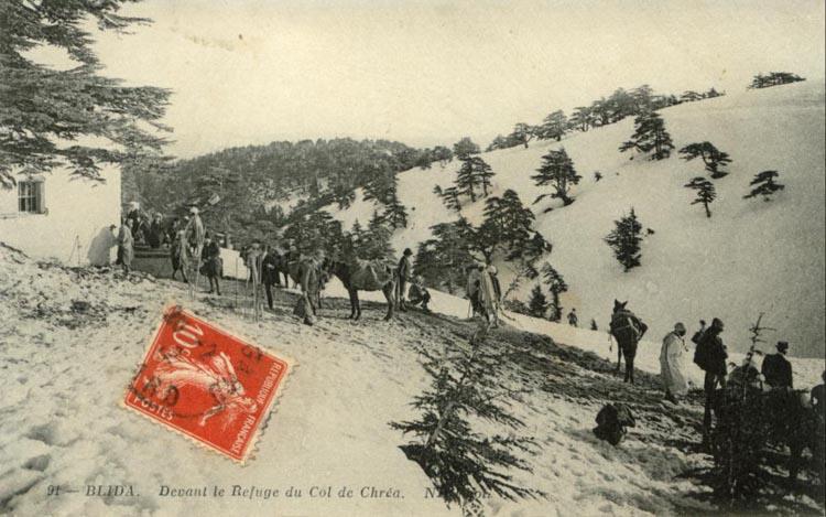 Chrea devant le refude du col de chrea