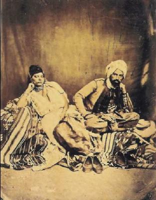 Couple juif a constantine circa 1856 1858