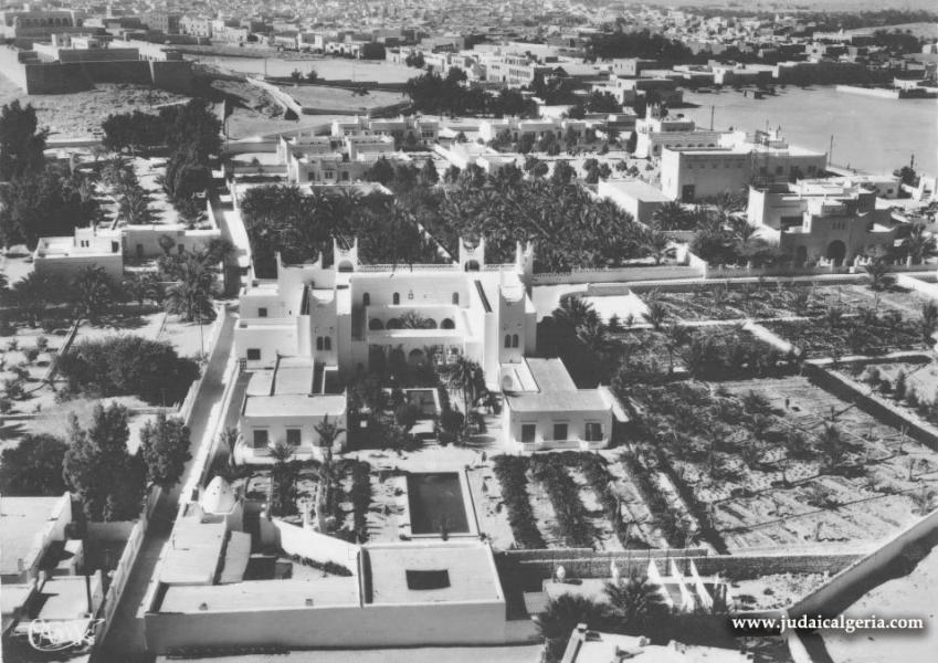 Ghardaia vue aerienne oasis vallee du mzab 1