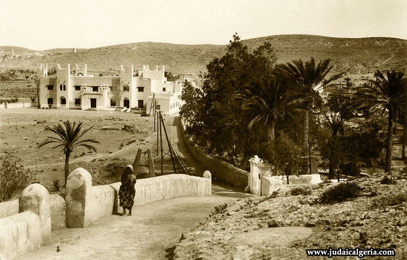 Ghardaia vue sur l hotel transatlantique