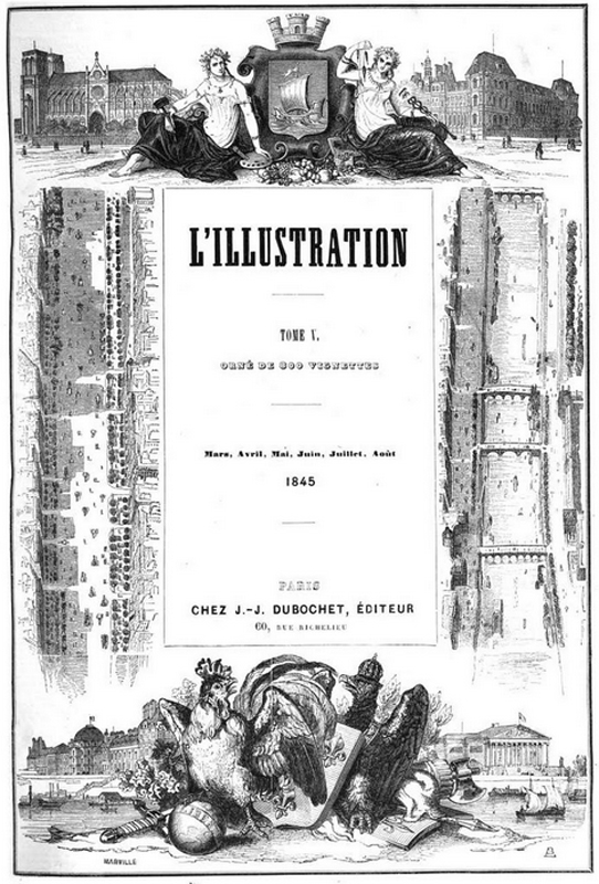 Journal l illustration 1845