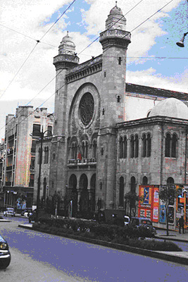 La grande synagogue d oran 1956