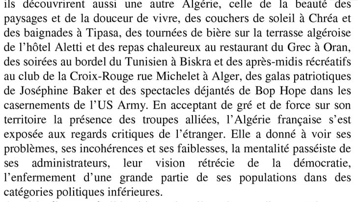 Les americains en algerie extraits 2