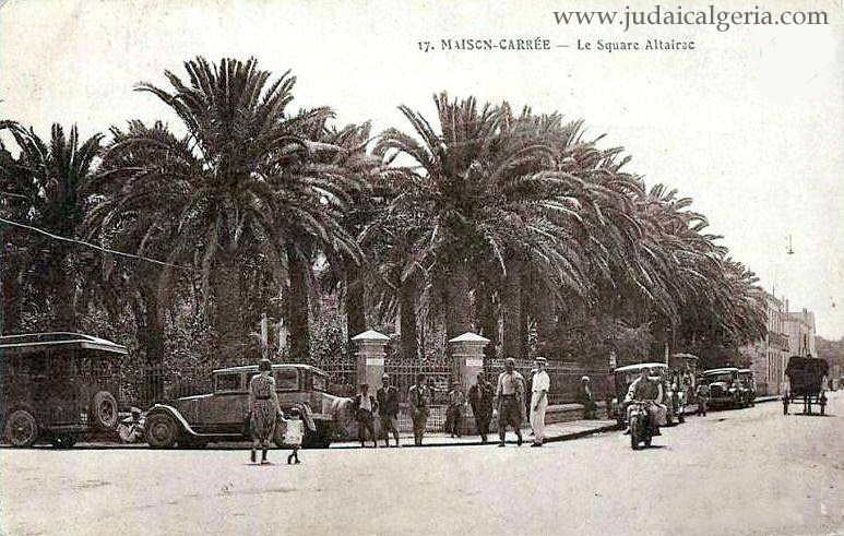 Maisons carrees le square altairac en 1956