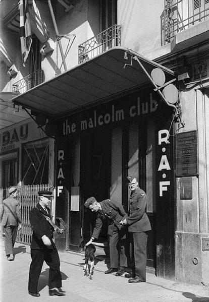 Malcom club de la raf 1943 alger