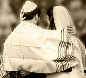 Mariage juif talith 1