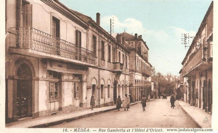 Medea rue gambetta et hotel d orient