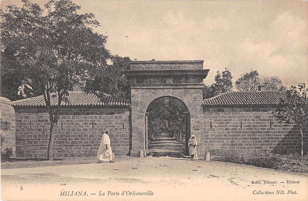 Miliana la porte d orleansville