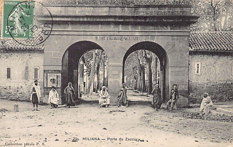 Miliana porte du zaccar