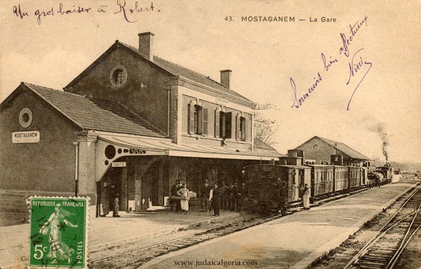 Mostaganem la gare