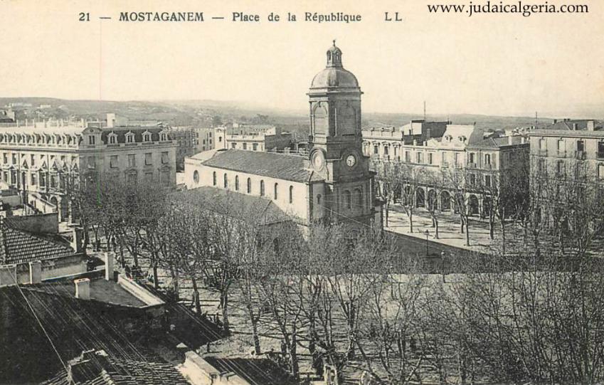 Mostaganem place de la republique