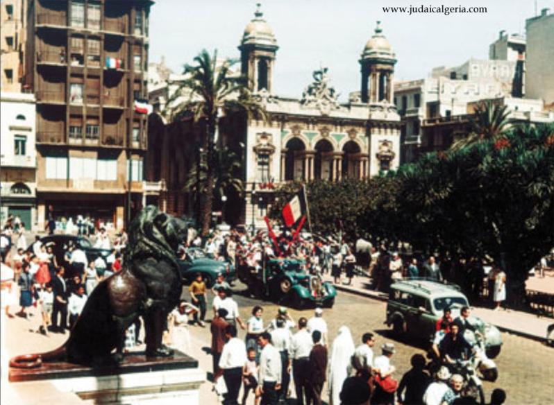 Oran 14 juillet 1960 place d armes